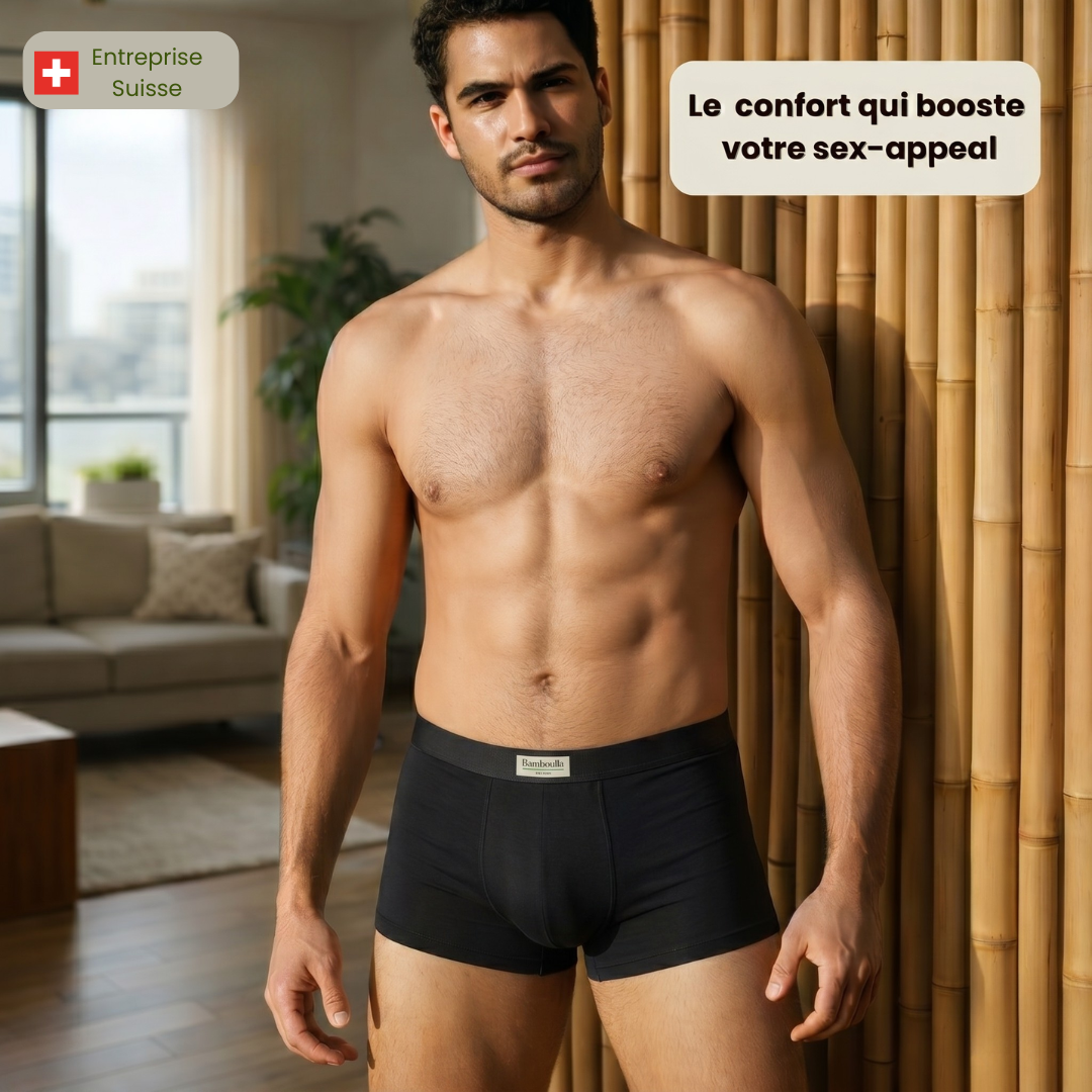 Boxers en fibre de bambou
