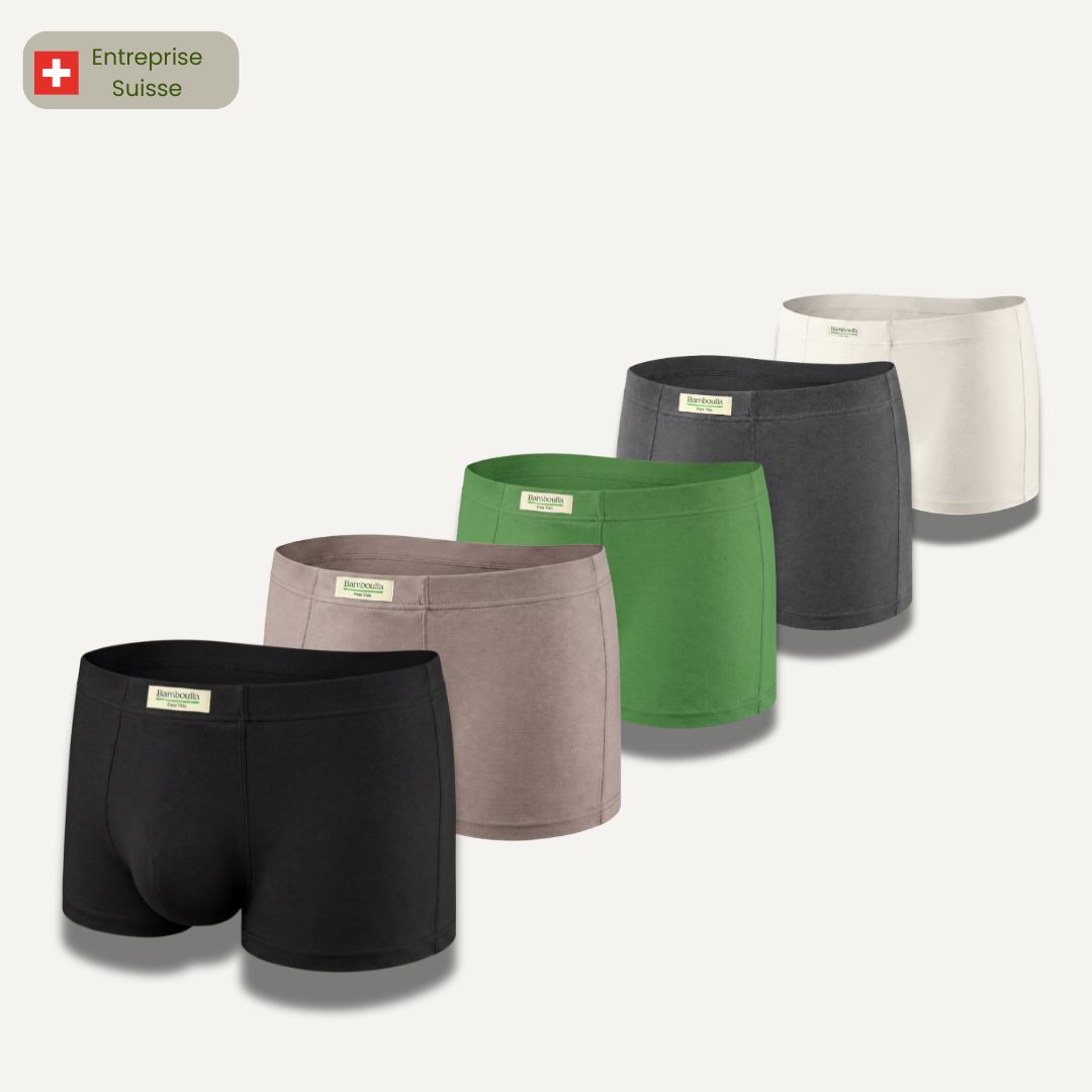 Boxers en fibre de bambou